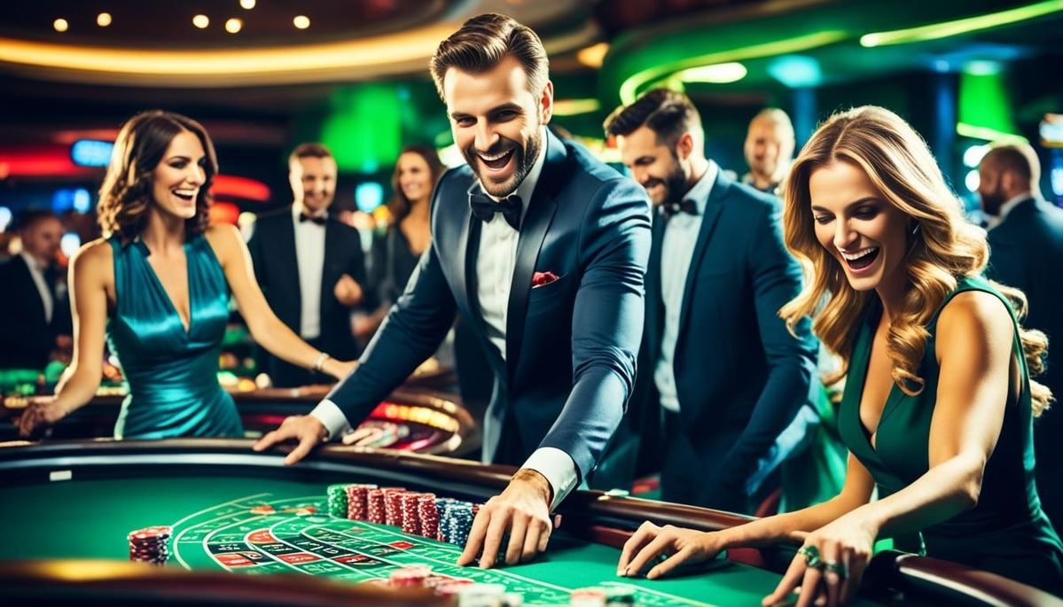 Filipino player enjoying jilligg mobile casino on smartphone